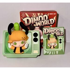 POP MART DIMOO WORLD X DISNEY Fridge Magnet Goofy's Park